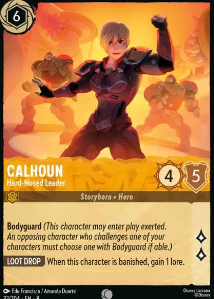 Calhoun, Hard-Nosed Leader (foil) - Reign of Jafar