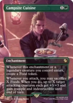 Campsite Cuisine (borderless) - Final Fantasy Commander Varianten