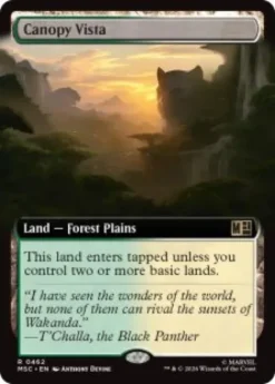 Canopy Vista (extended art) - Marvel Super Heroes Commander Varianten