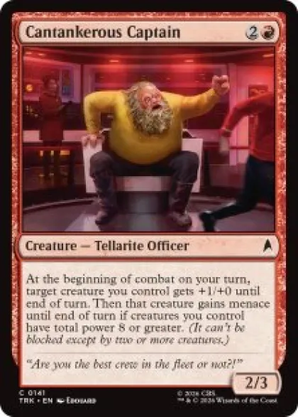 Cantankerous Captain - Star Trek