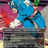Captain America, Super-Soldier (#316) (foil) (borderless) - Marvel Super Heroes Varianten