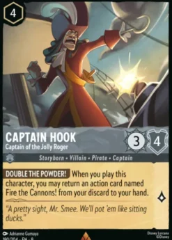 Captain Hook, Captain of the Jolly Roger (foil) - Fabled