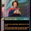 Captain Kathryn Janeway (#520) (surge foil) (showcase) - Star Trek Varianten