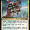 Caradora, Heart of Alacria (foil) - Aetherdrift Planeswalker Stamped