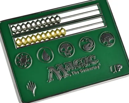 Card Size Abacus Life Counter - Magic: The Gathering: Green