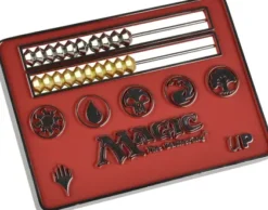 Card Size Abacus Life Counter - Magic: The Gathering: Red