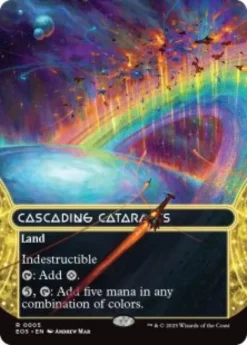 Cascading Cataracts (#05) (borderless) - Edge of Eternities Stellar Sights