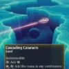 Cascading Cataracts (#50) (foil) (borderless) - Edge of Eternities Stellar Sights