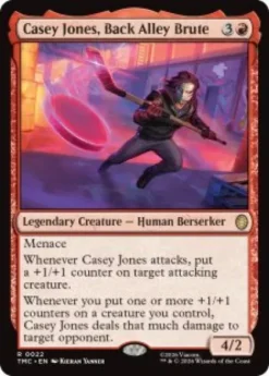 Casey Jones, Back Alley Brute (surge foil) - Teenage Mutant Ninja Turtles Eternal-Legal
