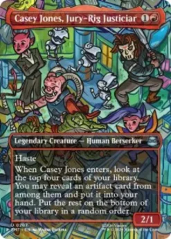 Casey Jones, Jury-Rig Justiciar (borderless) - Teenage Mutant Ninja Turtles Varianten
