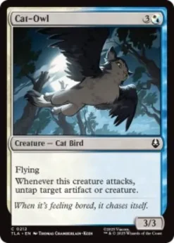 Cat-Owl (foil) - Avatar: The Last Airbender
