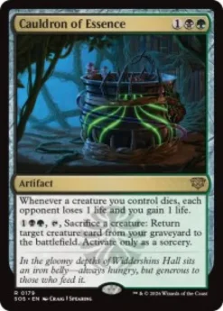 Cauldron of Essence (foil) - Secrets of Strixhaven