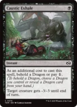Caustic Exhale - Tarkir: Dragonstorm