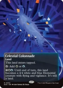Celestial Colonnade (#52) (foil) (borderless) - Edge of Eternities Stellar Sights