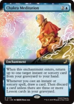 Chakra Meditation (foil) (extended art) - Avatar: The Last Airbender Eternal Varianten