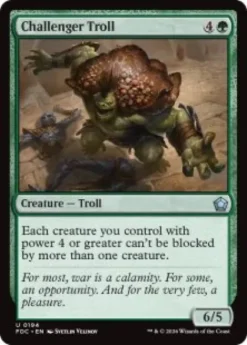 Challenger Troll - Foundations Commander Decks