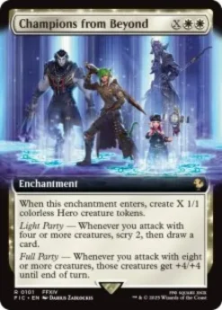 Champions from Beyond (foil) (extended art) - Final Fantasy Commander Varianten