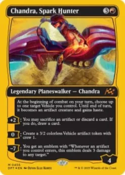 Chandra, Spark Hunter (#456) (first-place foil) - Aetherdrift First-Place Box Toppers