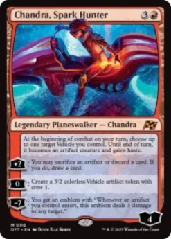 Chandra, Spark Hunter (foil) - Aetherdrift