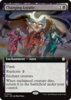 Changing Loyalty (extended art) - Secrets of Strixhaven Commander Varianten