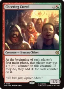 Cheering Crowd (foil) - Marvel's Spider-Man