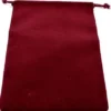 Chessex - Dice Bag Suede: Burgundy