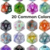 Chessex - Hidden Wonders: Mystery Dice Set (7 stuks)