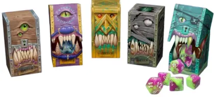 Chessex - Hidden Wonders: Mystery Dice Set (7 stuks)