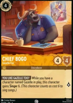 Chief Bogo, Gazelle Fan - Azurite Sea
