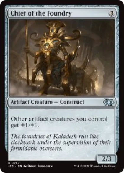 Chief of the Foundry - Jumpstart 2025