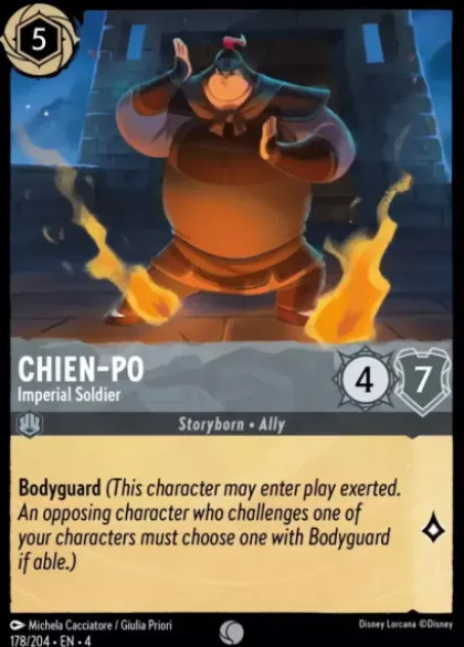 Chien-Po, Imperial Soldier (foil) - Ursula's Return