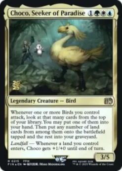 Choco, Seeker of Paradise (foil) - Final Fantasy Prerelease Promo's