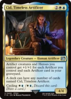 Cid, Timeless Artificer (#420) (foil) - Final Fantasy