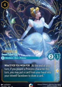 Cinderella, Dream Come True (foil) (borderless) - Whispers in the Well