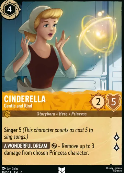 Cinderella, Gentle and Kind (foil) - Fabled