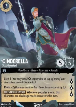 Cinderella, Stouthearted (foil) (borderless) - D23