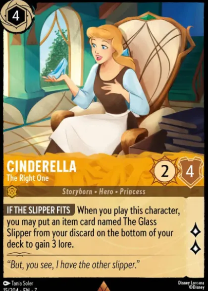 Cinderella, The Right One (foil) - Archazia's island