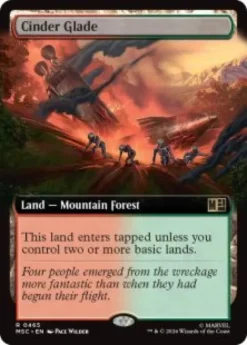 Cinder Glade (extended art) - Marvel Super Heroes Commander Varianten