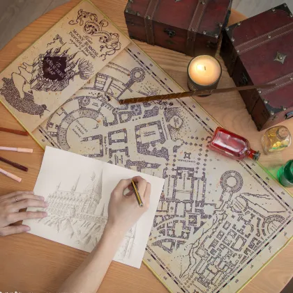 Cinereplicas - Harry Potter Marauder's Map Deskmat