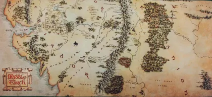 Cinereplicas - Lord of the Rings: Middle Earth Map Deskmat