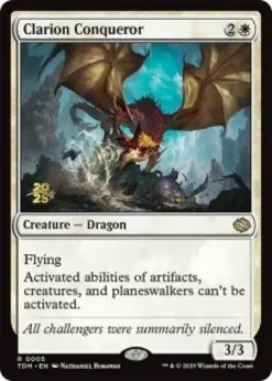Clarion Conqueror (foil) - Tarkir: Dragonstorm Prerelease Promo's