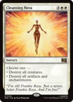 Cleansing Nova (surge foil) - Marvel Super Heroes Commander