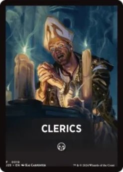Clerics Front Card - Foundations Jumpstart