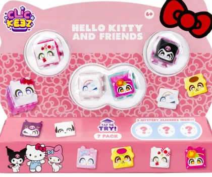 Clickeez: S1 Hello Kitty & Friends - 7-Pack