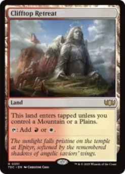Clifftop Retreat - Tarkir: Dragonstorm Commander