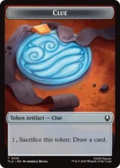 Clue token (#18) - Avatar: The Last Airbender
