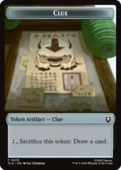 Clue token (#15) - Avatar: The Last Airbender