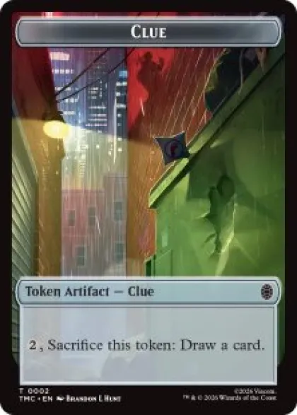 Clue token - Teenage Mutant Ninja Turtles Eternal-Legal