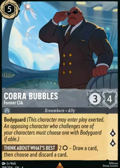 Cobra Bubbles, Former CIA - Azurite Sea
