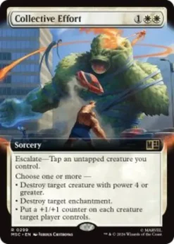 Collective Effort (extended art) - Marvel Super Heroes Commander Varianten